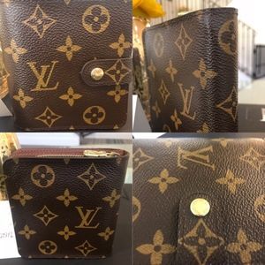 Louis Vuitton Monogram Print Wallet